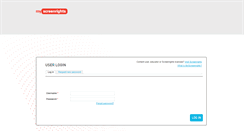 Desktop Screenshot of my.screenrights.org