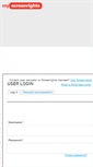 Mobile Screenshot of my.screenrights.org